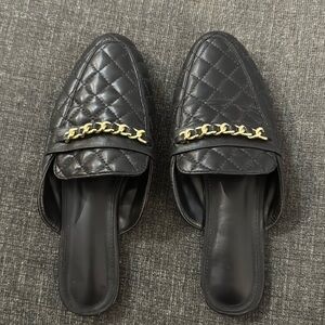 Black mules